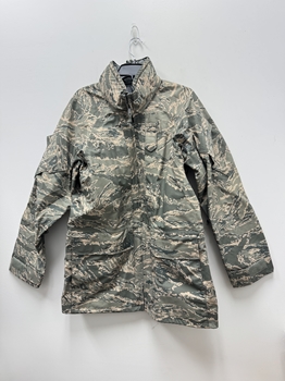NEW GENUINE USAF APECS ABU GORETEX TIGER STRIPE ALL PURPOSE PARKA - MEDIUM LONG