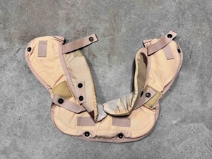 GENUINE USGI DESERT YOKE AND COLLAR PROTECTOR WITH INSERTS - SIZE X-LARGE