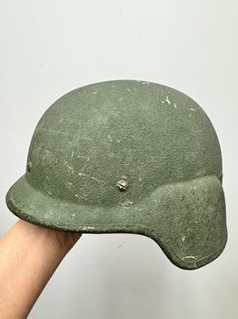 GENUINE USMC GENTEX LEVEL IIIA LIGHTWEIGHT MARINE CORPS COMBAT HELMET - MEDIUM.