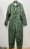 NEW GENUINE US AIR FORCE GREEN NOMEX FIRE RESISTANT FLIGHT SUIT CWU-27/P - 40L.