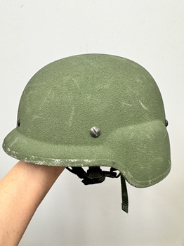 GENUINE USMC GENTEX LEVEL IIIA LIGHTWEIGHT MARINE CORPS COMBAT HELMET - X-LARGE.