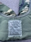 GENUINE USGI WOODLAND YOKE AND COLLAR PROTECTOR WITH INSERTS - SIZE MEDIUM